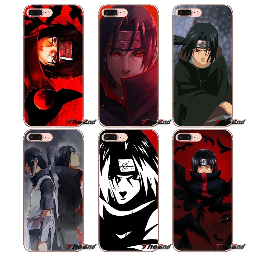 Чехол для Телефона iPhone X 4 4S 5 5S 5C SE 6 6S 7 8 Plus Samsung Galaxy J1 J3 J5 J7 A3 A5 2016 2017 Naruto Shippuden Uchiha Itachi |