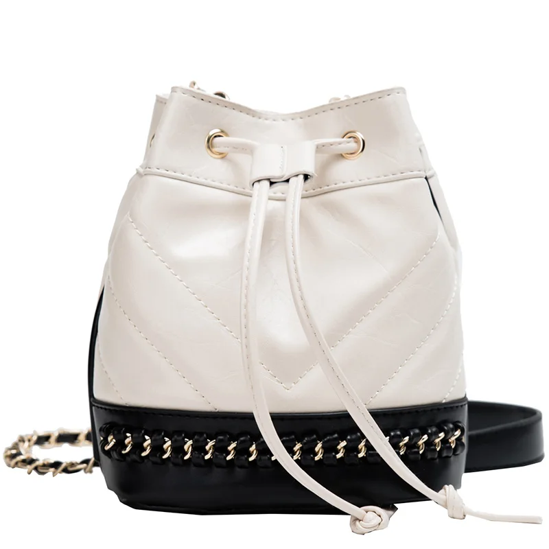 

bags for women 2019 Fashion large capacity PU leather bucket shoulder ladies bag sac main femme crossbody bags for women