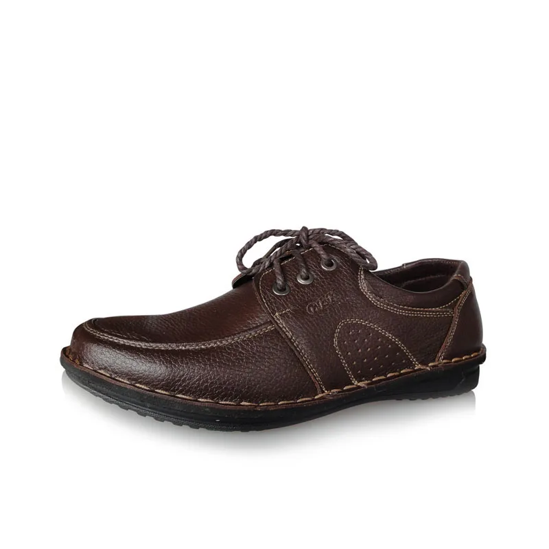 2019 Newly Men's Genuine Leather Shoes Size 44 Quality Handmade Head Leather Soft Man Leather Casual Shoes 2019 Newly Men's Genuine Leather Shoes Size 44 Quality Handmade Head Leather Soft Man Leather Casual Shoes