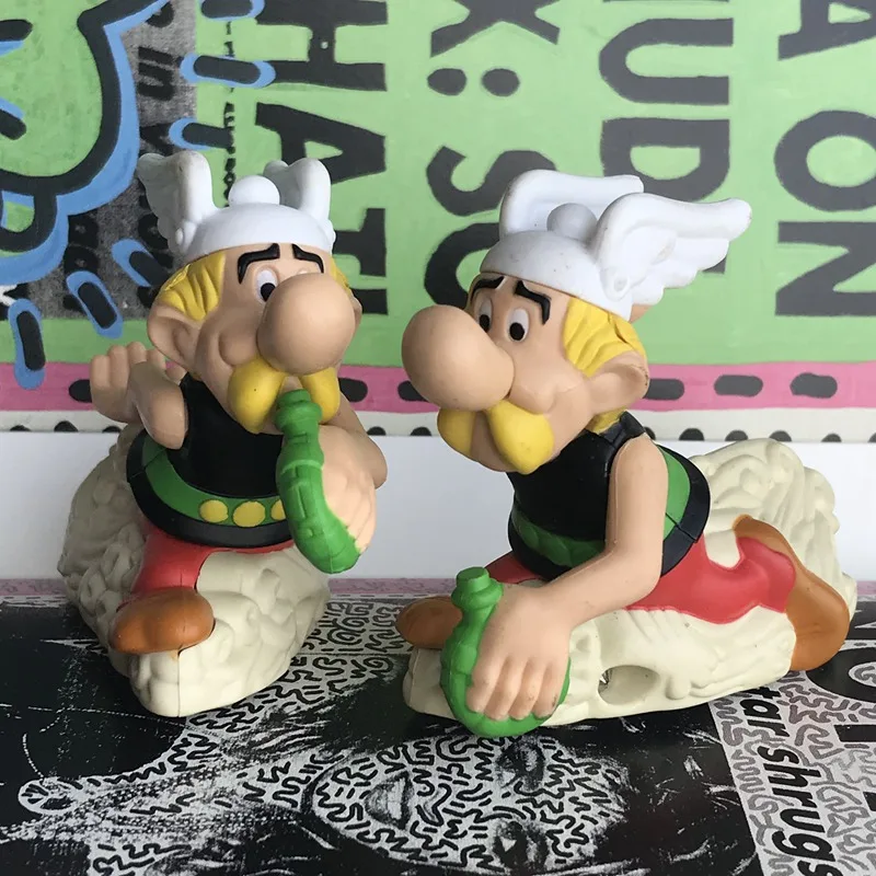 Оригинальный Гараж Комплект Классические игрушки Secondhand Asterix мини кукла фигурку Коллекционная модель свободная игрушка