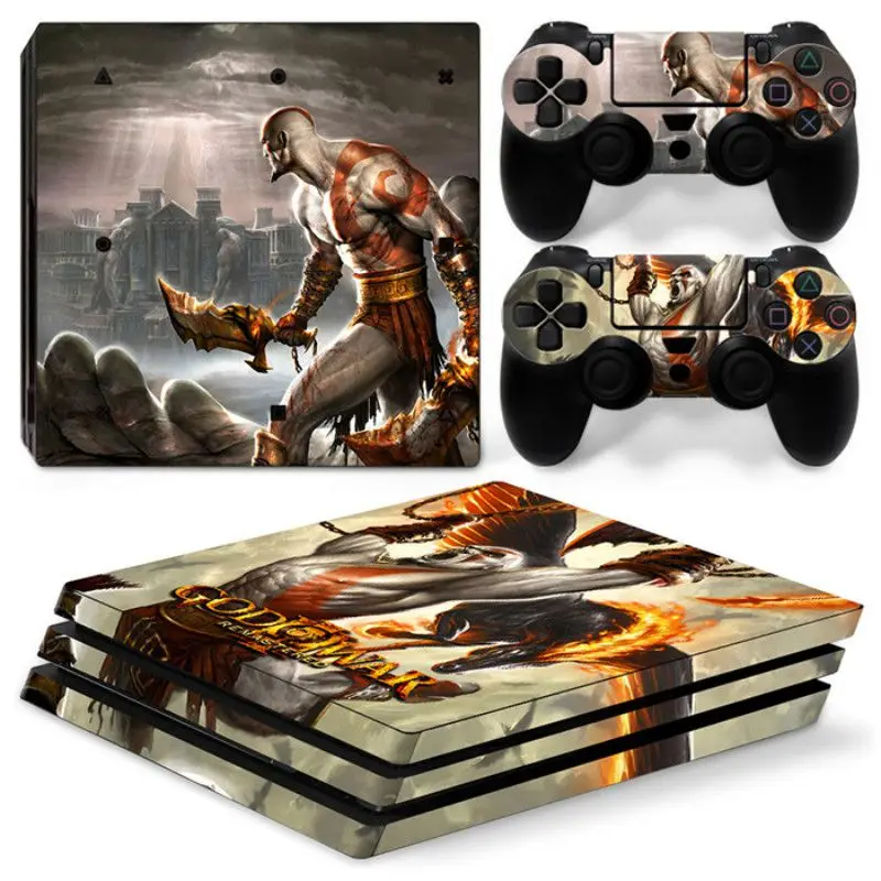 Съемная Виниловая наклейка для консоли PS4 Pro и контроллеров защитные наклейки Sony