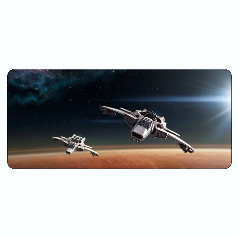 SIANCS 90cm*40cm large Spacecraft DIY Mouse Pad XL Gamer Keyboard Mat Table Protector Soft Gaming Mousepad for Tablet PC Latop SIANCS 90cm*40cm large Spacecraft DIY Mouse Pad XL Gamer Keyboard Mat Table Protector Soft Gaming Mousepad for Tablet PC Latop
