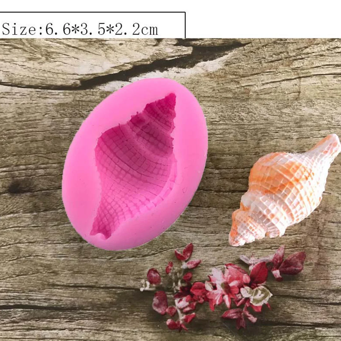 

Top DIY Sea Shell Conch Cake Silicone Molds Fondant Cake Decorating Tools Gumpaste Chocolate Candy Soap Fimo Clay Moulds