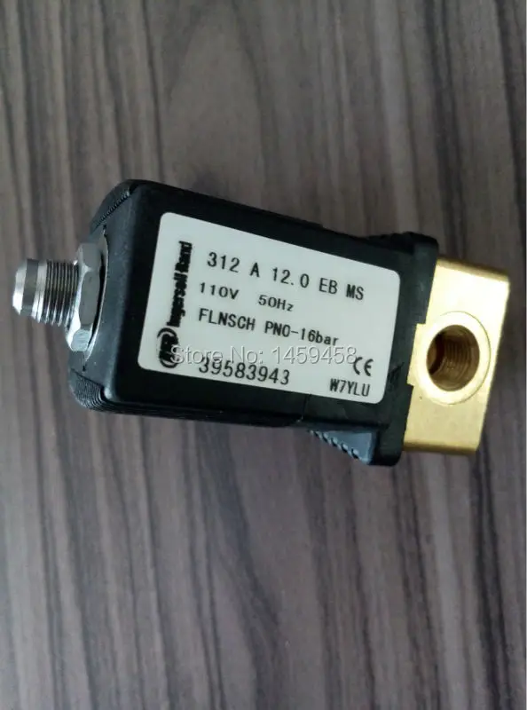 

Free shipping replacement 110V-50HZ IR magnetic valve solenoid valve 39583943 for air compressor parts