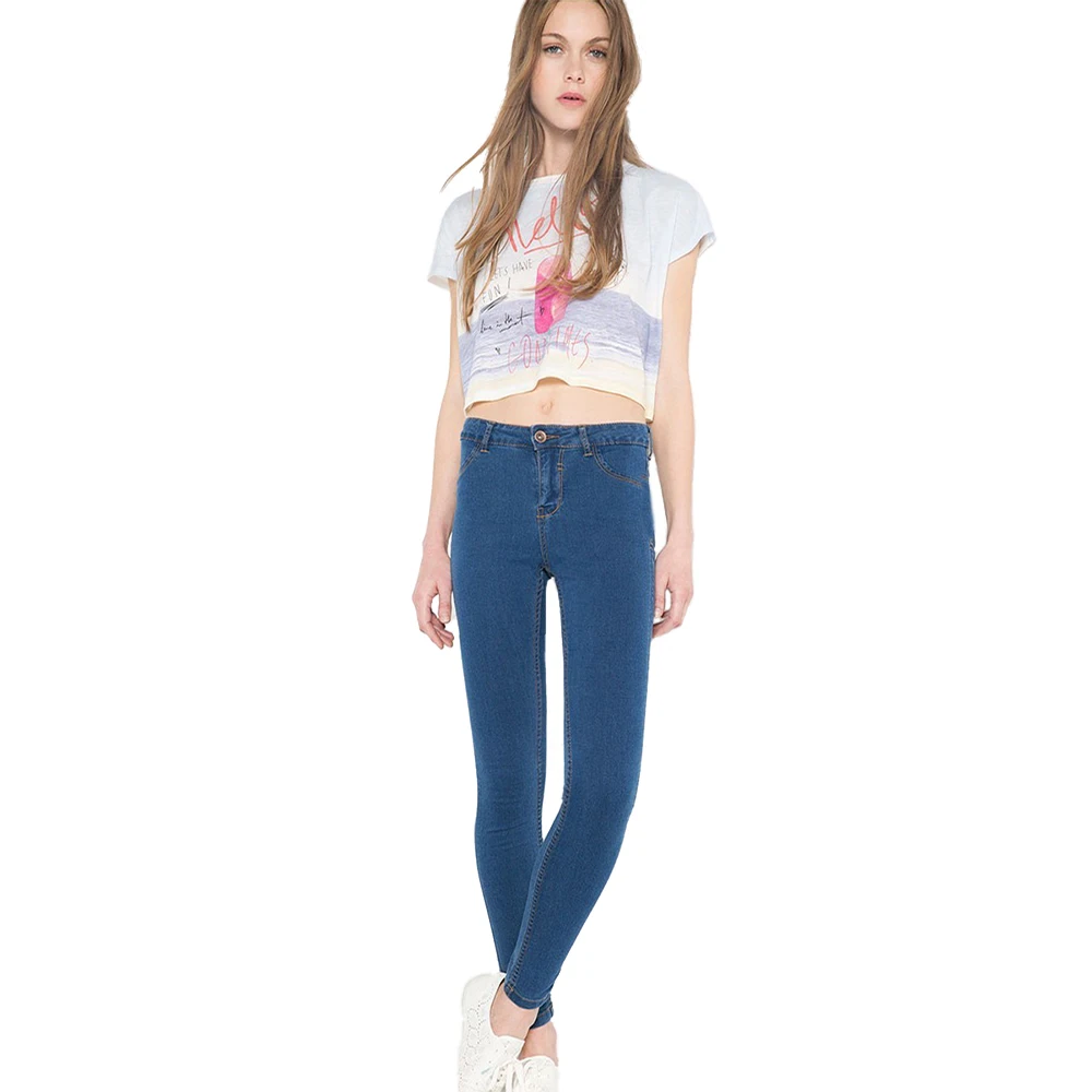LIOVANS 8907 Brief Style Women Slim Dark Blue ligh...