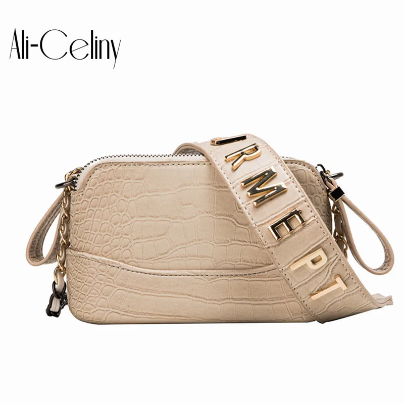 

Small bag women 2019 new Korean version of stone shoulder bag chain portable slung small square bag for women