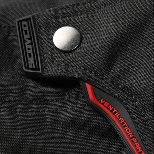 Scoyco P027-2 штаны для езды на мотоцикле, штаны для гонок, сетчатые дышащие штаны, Мужские штаны для верховой езды с CE наколенниками
