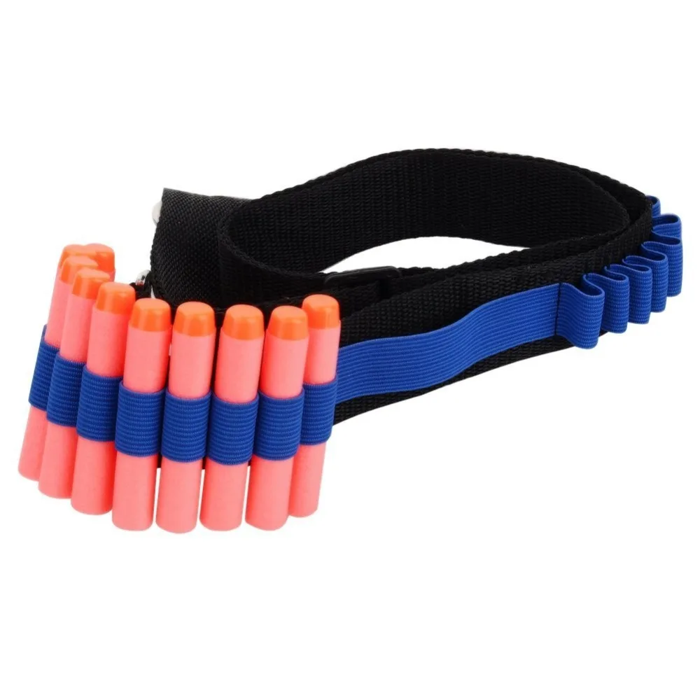 Черное детское игрушечное ружье пули плечевой ремень Ekind для игры Nerf пистолет
