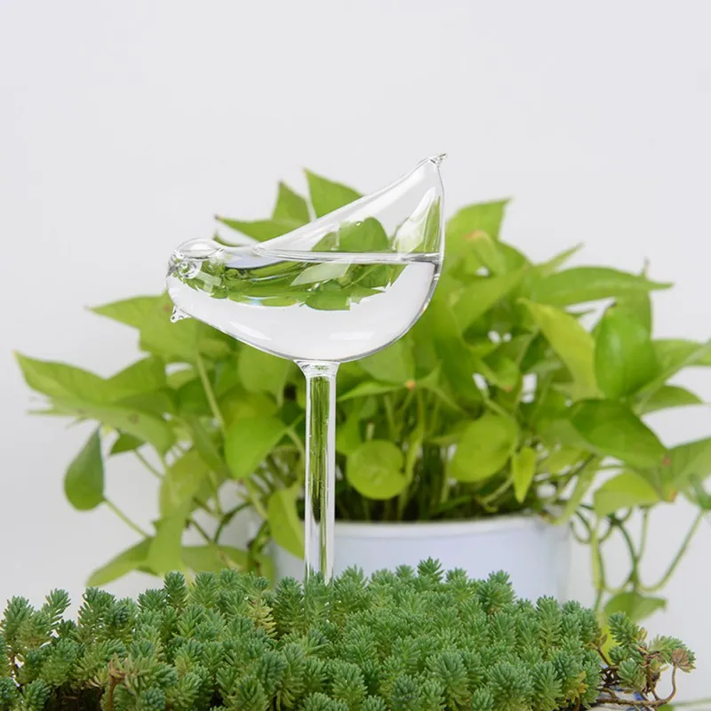 Комнатное растение Автоматическая самополивающаяся стеклянная птица лейки цветы растения декоративные из прозрачного стекла Лейка устройство 12 форм