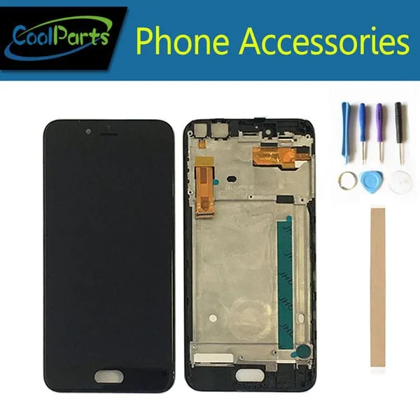 

With/Without Frame 5.2'' For BQ BQ 5203 BQ-5203 Version LCD Display Screen+Touch Screen Digitizer White Color +Tool&Tape