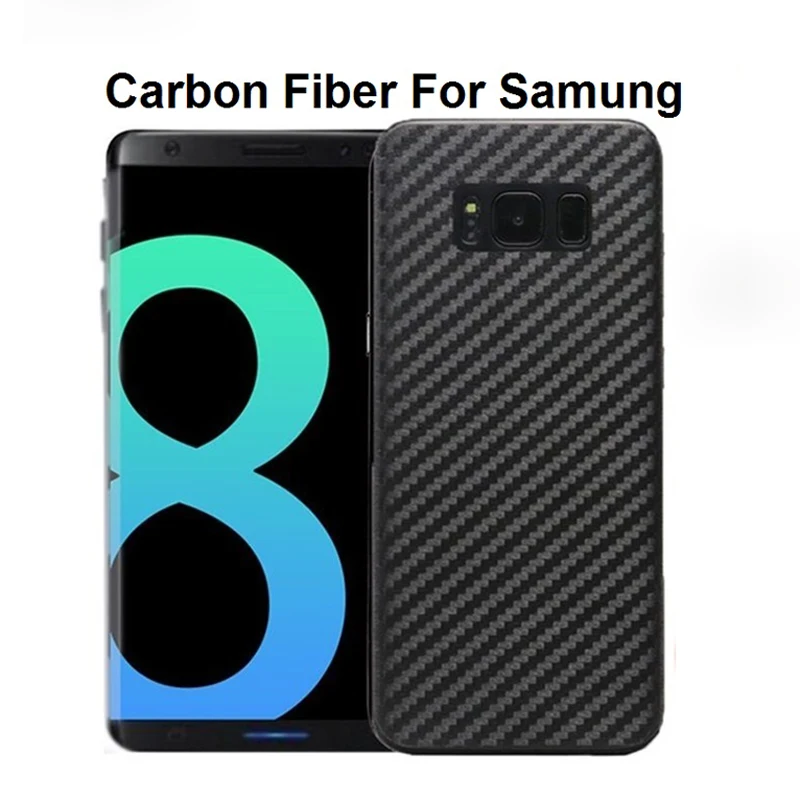 MLLSE-Carbon-Fiber-Back-Screen-Protector-Film-For-Samsung-Galaxy-S8-S8-Plus-Full-Coverage-Soft