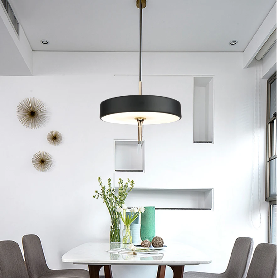 

LED Postmodern Iron Aluminum Acrylic LED Light Pendant Lights Pendant Lamp LED Pendant Light For Foyer Dinning Room