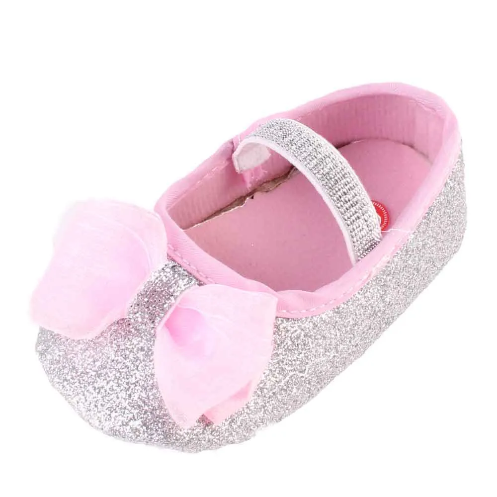 Обувь для маленьких девочек+ 1 шт.; Детские ботиночки с цветочной повязкой для волос; обувь с животными для новорожденных; первые ходунки; нескользящая Мягкая подошва; BFOF