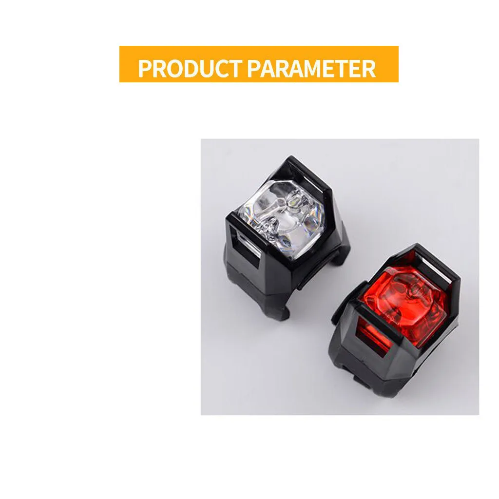 Excellent 1PC Black Bike Bicycle Cycling Flashing Head Front Wheel LED Flash Light Lamp Head Front Rear Tail Clip Light Lamp #L4 5 Excellent 1PC Black Bike Bicycle Cycling Flashing Head Front Wheel LED Flash Light Lamp Head Front Rear Tail Clip Light Lamp #L4 5
