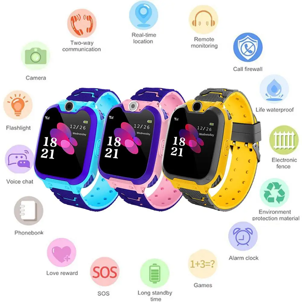 

S11 Child Smart Watch Children Music Watch Color Touch Screen Smart Baby Watch Play Game Music Play Watch For Boys Girls Gift