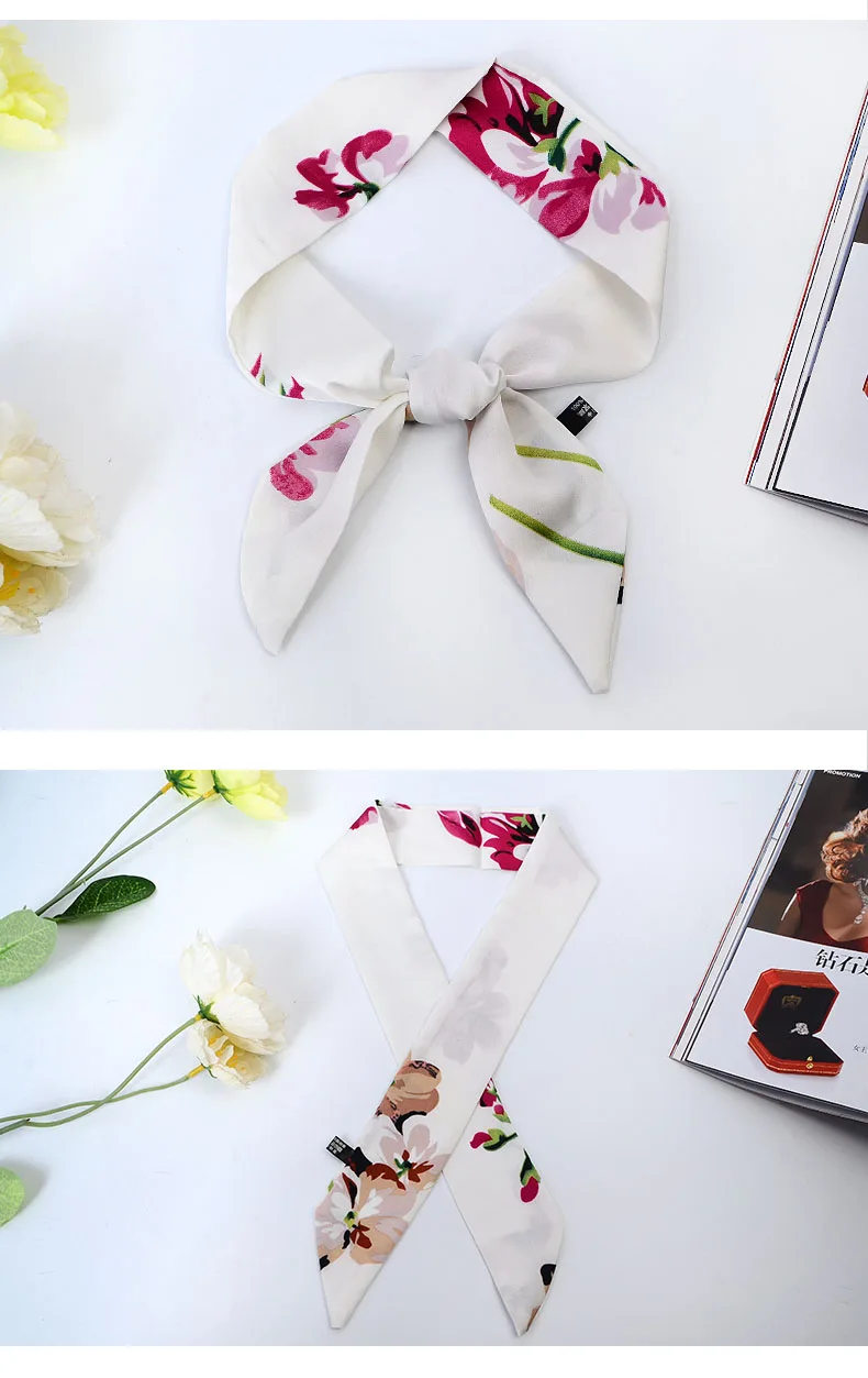 Модные Женская Лента hairband длинный шарф повязка на голову обертывание и украшения галстук