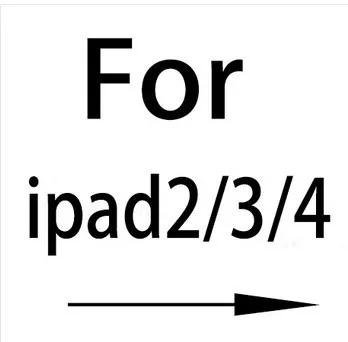 Чехол s для Apple ipad 2 ipad 3 ipad 4 чехол для планшета откидная подставка из искусственной кожи вращающийся на 360 чехол для ipad mini 2 mini 3 Чехол+ пленка - Цвет: For ipad 2 3 4