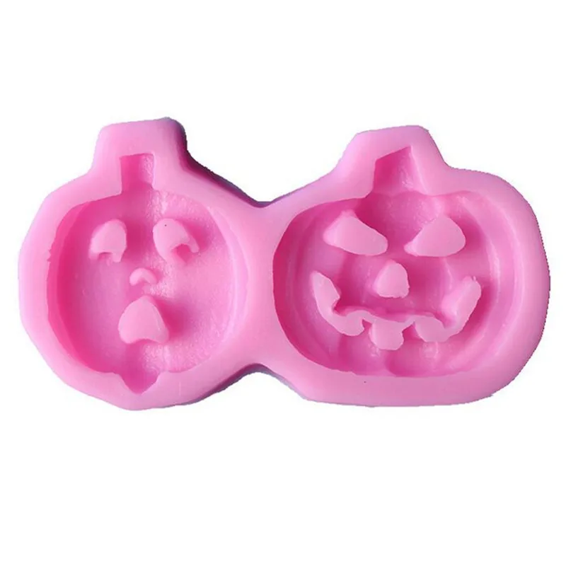 

Cute Halloween Pumpkin Shape Silicone Cake Mold, 3D Bakeware Mould For Chocolate Clay DIY Fondant Cake Decoration Tools