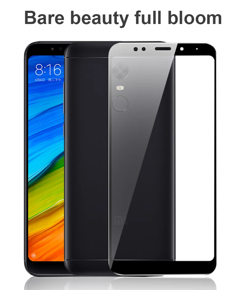 TOMKAS Glass For Xiaomi Redmi 5 Plus Screen Protector Scratch Proof For Xiaomi Redmi Note 5 Pro Global Version Tempered Glass