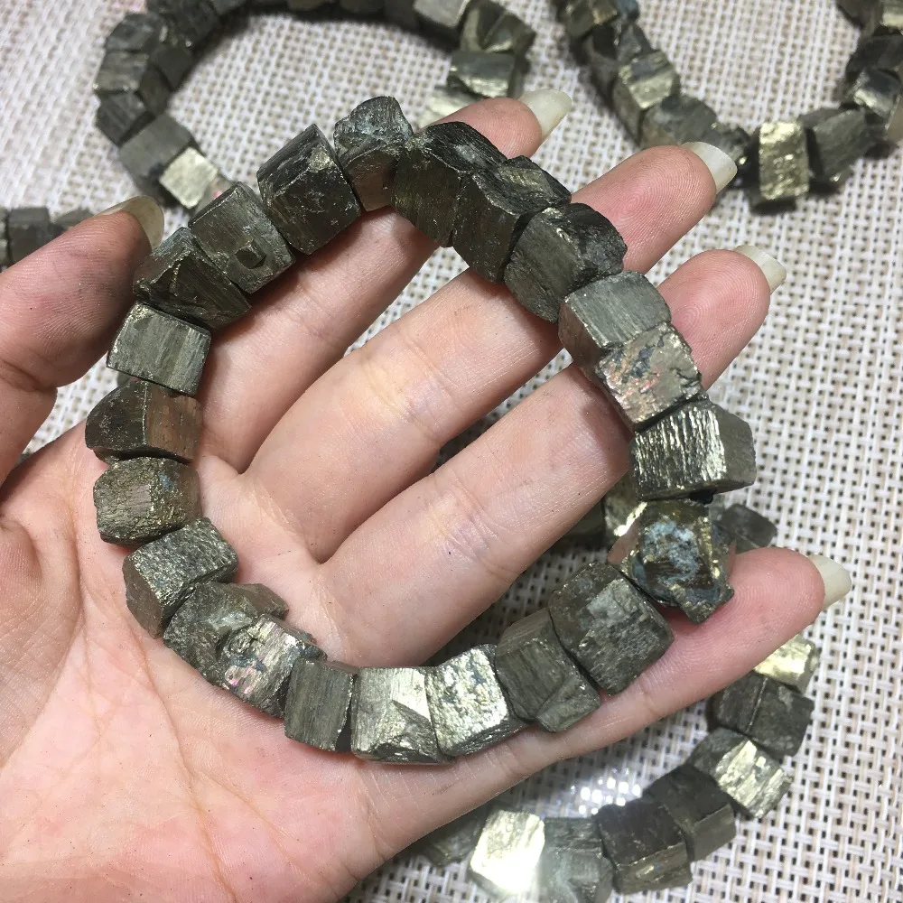 minerals stones Chalcopyrite bracelet for healing gifts (6)