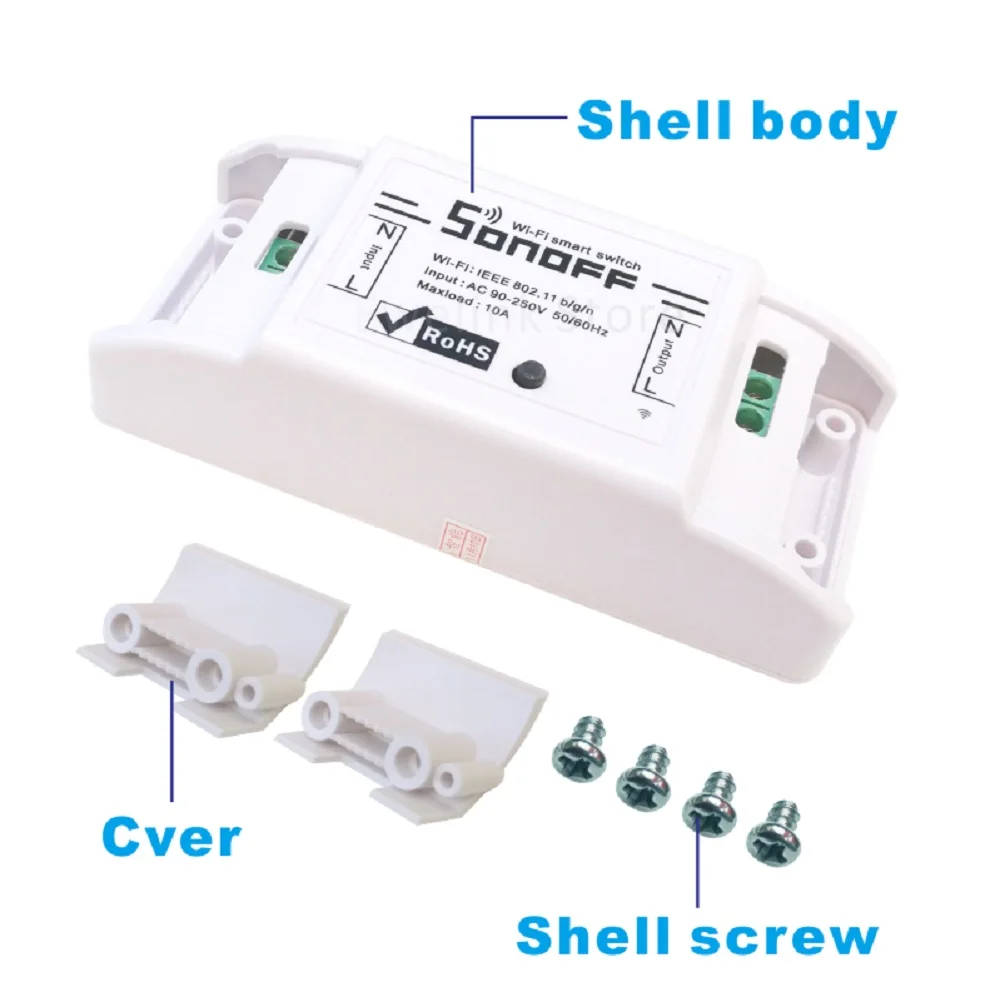 Sonoff умный Wifi переключатель DIY беспроводной дистанционный светильник дом