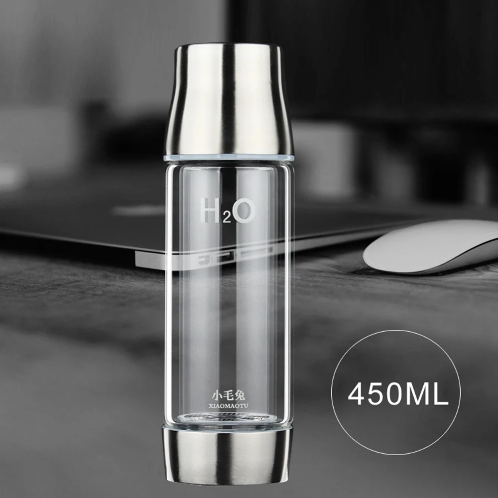 hydrogen glass water bottle