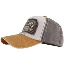 Спортивная шапка с регулировкой, хлопковая шляпа, джинсовый солнцезащитный козырек, уличная красочная Спортивная хлопковая шляпа, тренировочный материал, 54-58 см