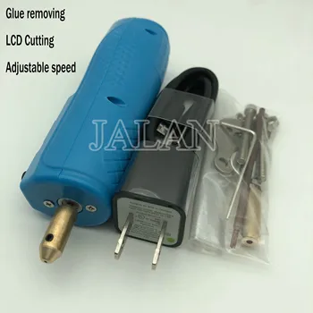 

CJ7+ 2 in 1 glue removal lcd cutting tool for oca dry glue adjustable speed LCD glue removing screen cutting screen machine