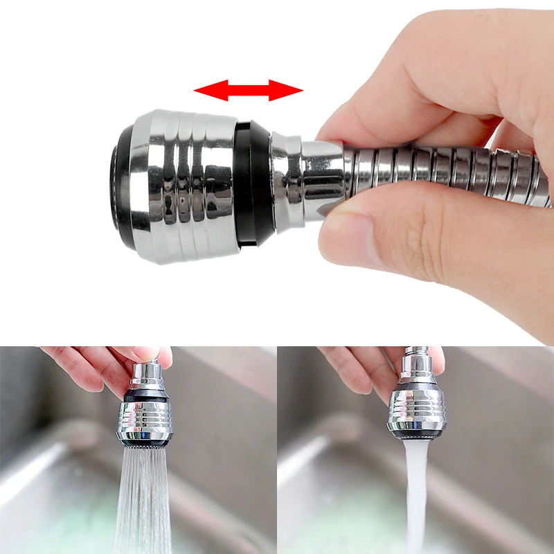 360 degree rotation kitchen faucet extender 2 modes water-tap shower head Bubbler Water Saving Bathroom tool Hot Sale 360 degree rotation kitchen faucet extender 2 modes water-tap shower head Bubbler Water Saving Bathroom tool Hot Sale