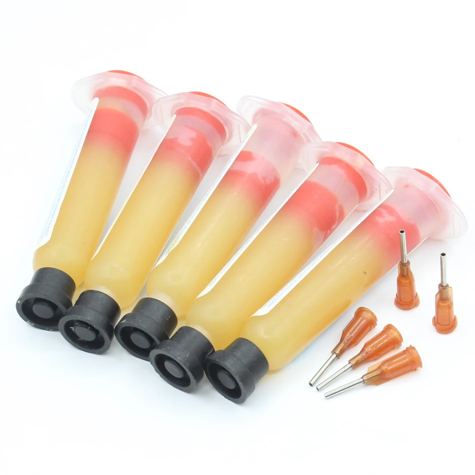 RIESBA NC 223 ASM 10cc BGA Поток печатной платы флюс паста без очистки припоя/пайки SMD