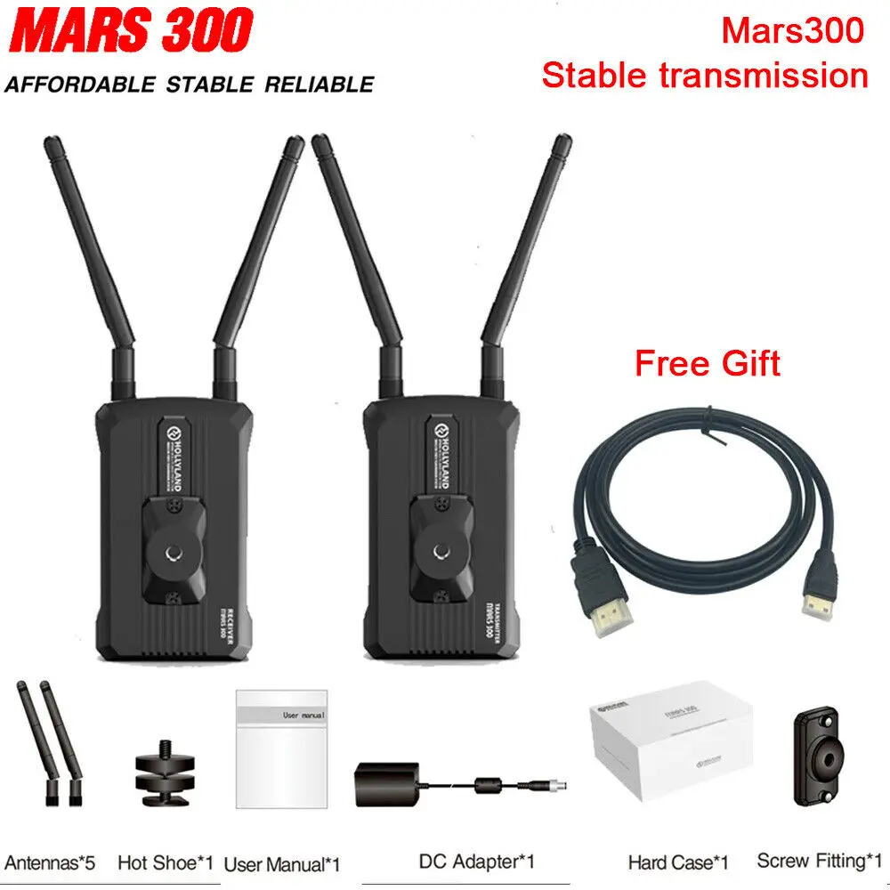 HOLLYLAND Mars 300 300FT Беспроводная HDMI система передачи видео передатчик и спутниковый