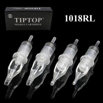 

Premium Quality Original TIP TOP Clearly Cartridge Needle 18 Round Liner (18RL) 20Pcs/Box Tattoo Needles Cartridge Free Shipping