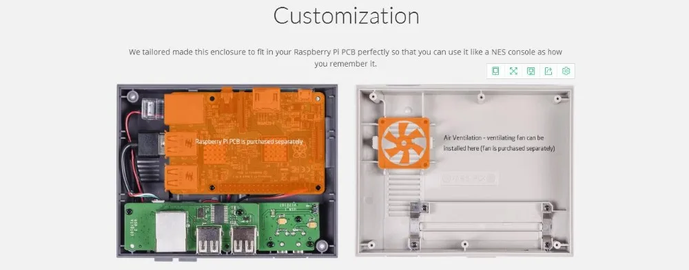 Чехол NESPi Raspberry Pi 3 Model B в классическом стиле NES чехол для игровой консоли Retroflag Nespi чехол Plus для Raspberry Pi 3/2B/B