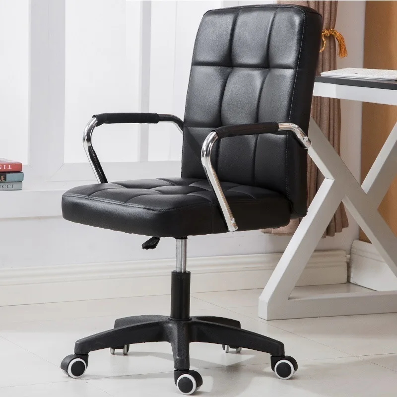  Armchair Stool Stoelen Oficina Y Ordenador Sedia Chaise De Bureau Ordinateur Leather Cadeira Silla 