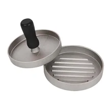 Антипригарный пресс для бургеров алюминиевый производитель Гамбургеров Пэтти форма для DIY мяса говядины барбекю Прямая поставка FAS