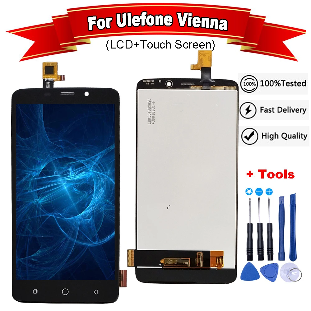 

5.5"inch For Ulefone Vienna LCD Display Touch Screen Digitizer Replacement For vienna LCD+ Repair Tools