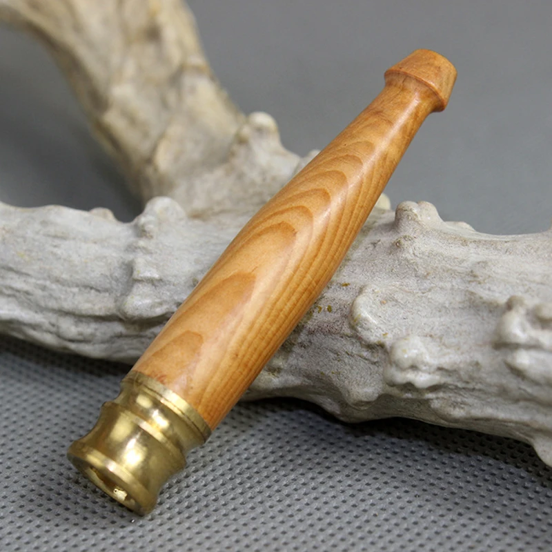 

1 Pcs Delicate Natural Wood Double Filter Pipes Cigarette Holder Tobacco Pipe Mouthpiece Smoking Pipe Smoke Cigarette Holder