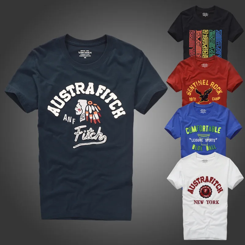 

T shirt Fashion men summer tshirt high quality letter pattern size S to XXXL