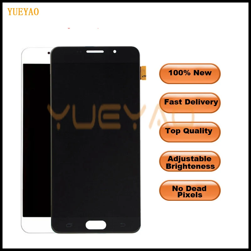 

Replacement LCD Display For Samsung Galaxy A7 2016 A710 A710F A710M LCD Display Touch Screen Digitizer Assembly