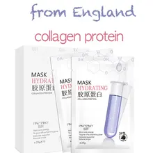 collagen facial mask England sheet mask moisturizing silk face mask shrink pores hyaluronic acid skin care Anti-Aging Whitening collagen facial mask England sheet mask moisturizing silk face mask shrink pores hyaluronic acid skin care Anti-Aging Whitening