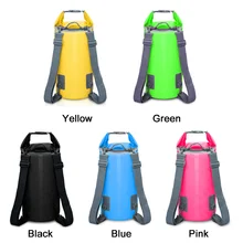 5/10/15/20L открытый Пеший Туризм Кемпинг Водонепроницаемый сумка типом пх моды для ваших настоящих Двойной плечевой водонепроницаемые дорожная сумка