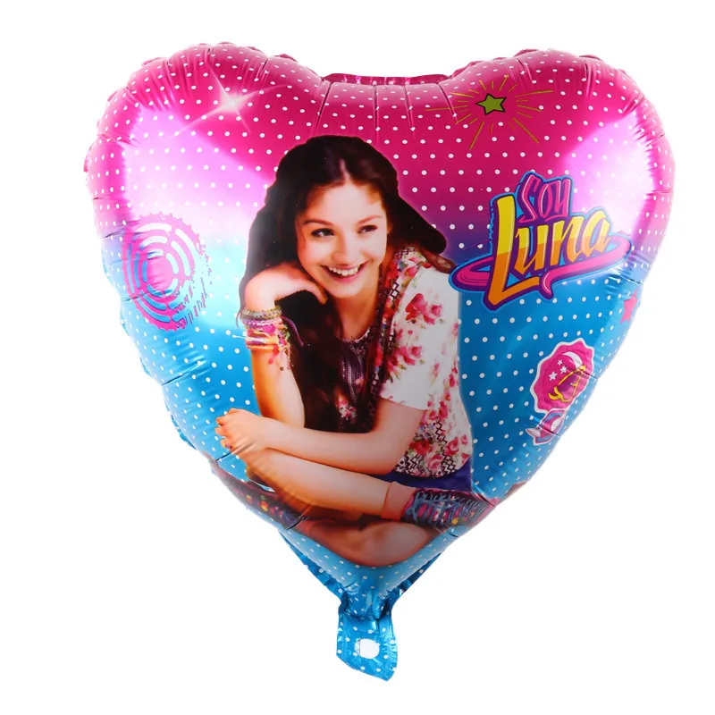 

18 Inch Girls Balloon, soy luna girl balloons princess Baby Shower Foil Balloon, Party/Birthday/Wedding Decora