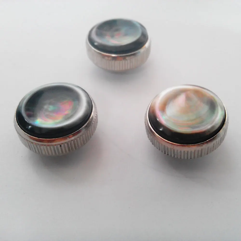 

3 pcs trumpet finger buttons for repairing parts with buttons pearl