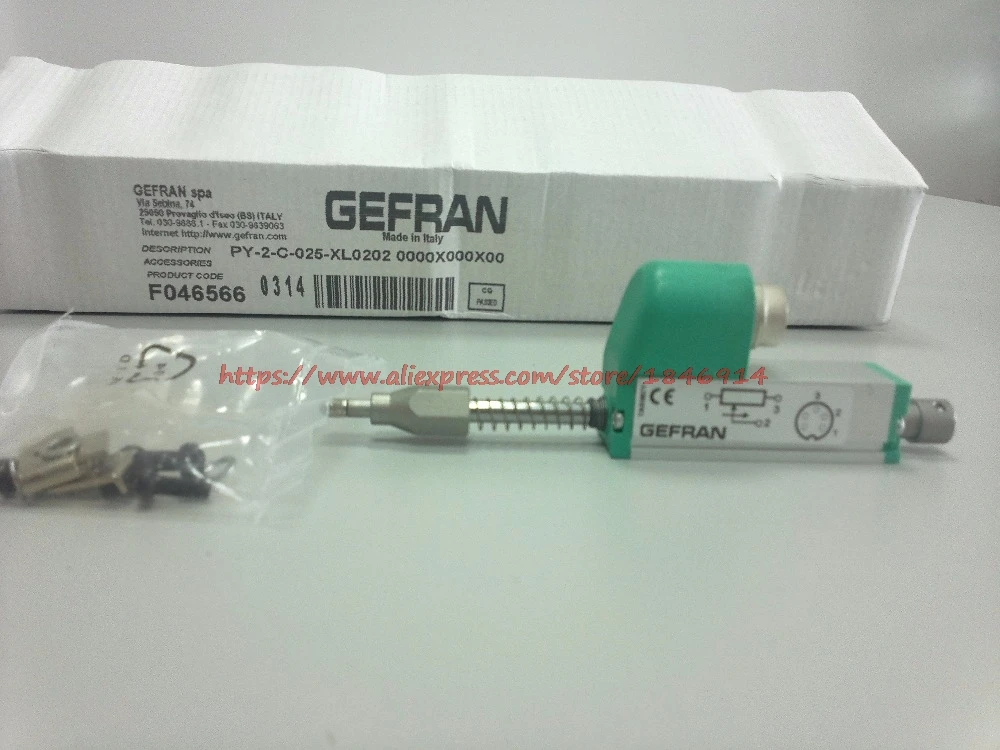 

Free shipping PY-2-C-025-PY2-C-025 linear displacement sensor