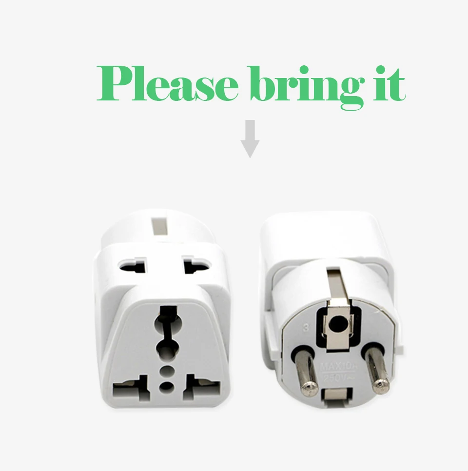 1PC European EU Plug Adapter High Quality Practical Universal US UK AU to EU Plug Travel Power Adaptor Electric Charger Sockets (3)