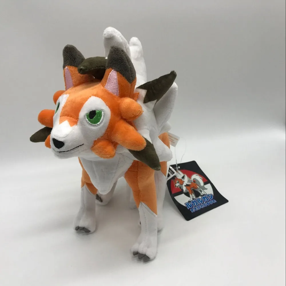 

Dusk Form Lycanroc Plush soft Toy Doll Stuffed Animal Teddy 10"