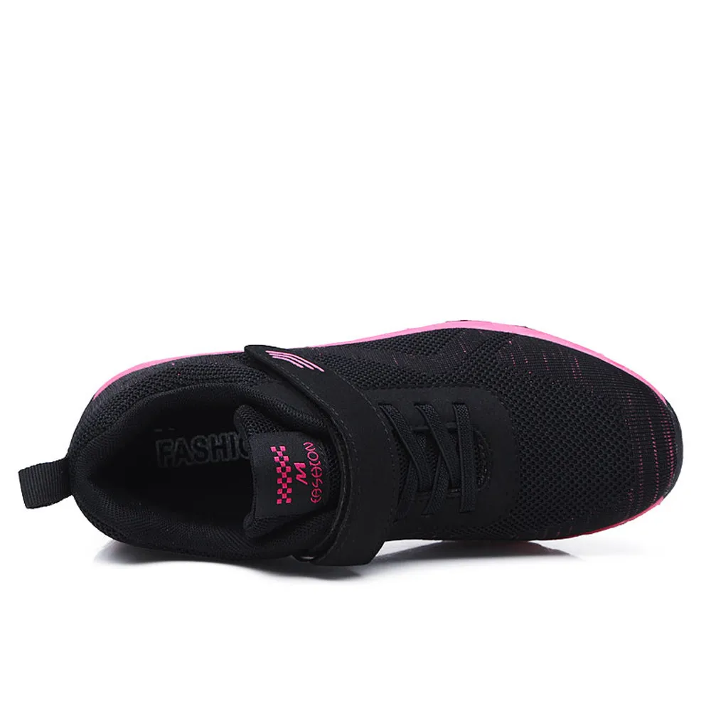 Perimedes/Женская дышащая обувь из сетчатого материала для отдыха; нескользящая спортивная обувь для пожилых людей; кроссовки на плоской подошве; светильник; deportivas mujer zapatillas;# g40