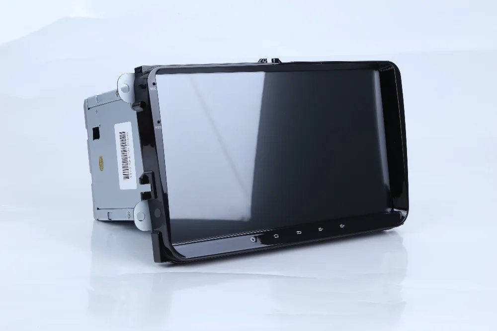 Discount 9" 2G+16G HD 2 din android 9.0 car dvd for vw passat b5 b6 golf 4 5 tiguan polo skoda octavia rapid car radio multimedia player 3