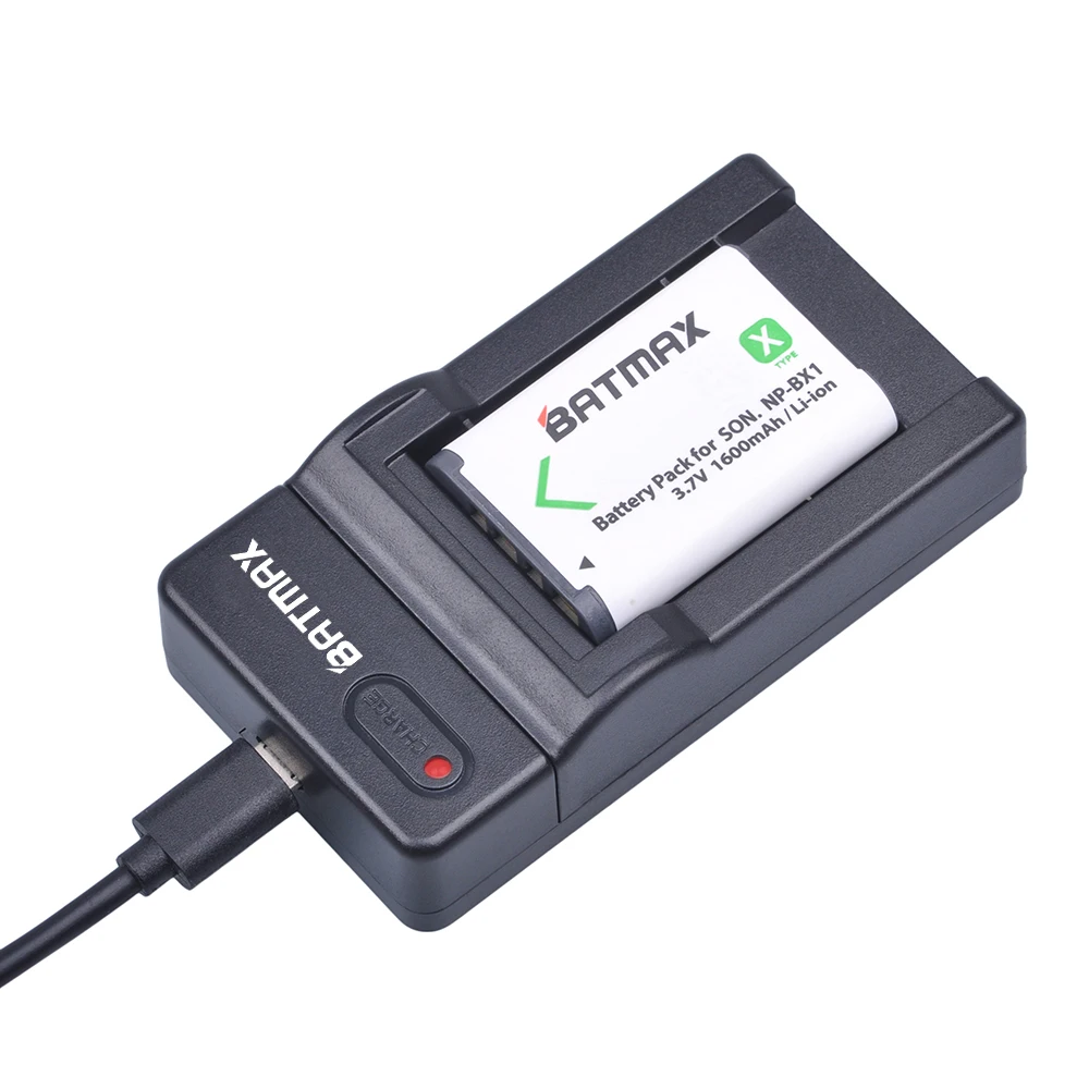 Batmax 4 шт. NP BX1 NPBX1 камера батарея + USB зарядное устройство для Sony DSC RX1 RX100 AS100V M3 M2 HX300