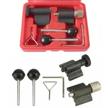 

AUDI T10100 Locking 6pc Red Cam Engine Set Tools EDiesel Crank T10050 Timing Engine Timing Crank + Cam Tools Set